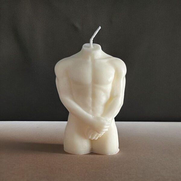 Sculpted Elegance Male Body Candle